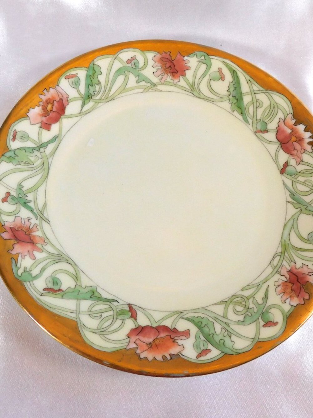 Limoges Deliners & Cie Floral Plate # 23684